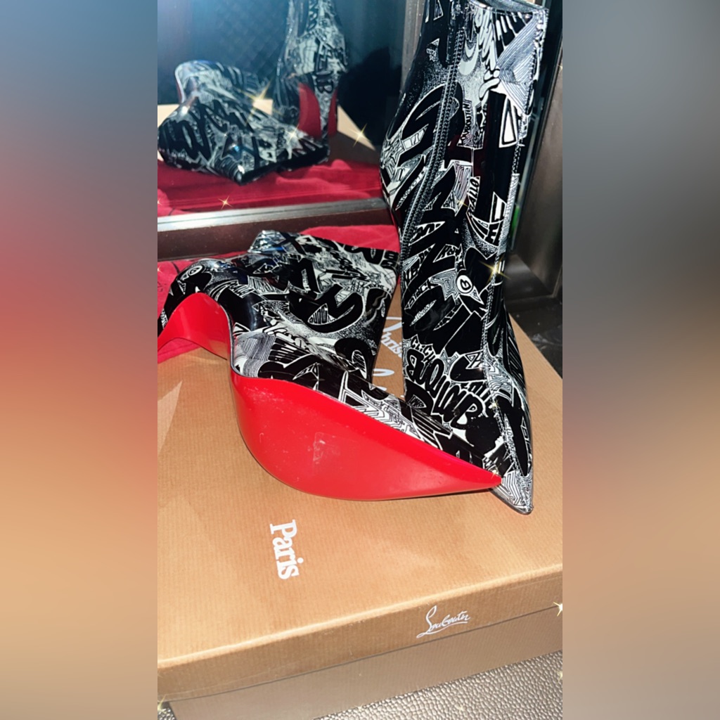 Brand New So Kate Graffiti Louboutin Bootie